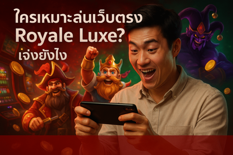 ใครเหมาะเล่นเว็บตรง Royale Luxe? เจ๋งยังไง