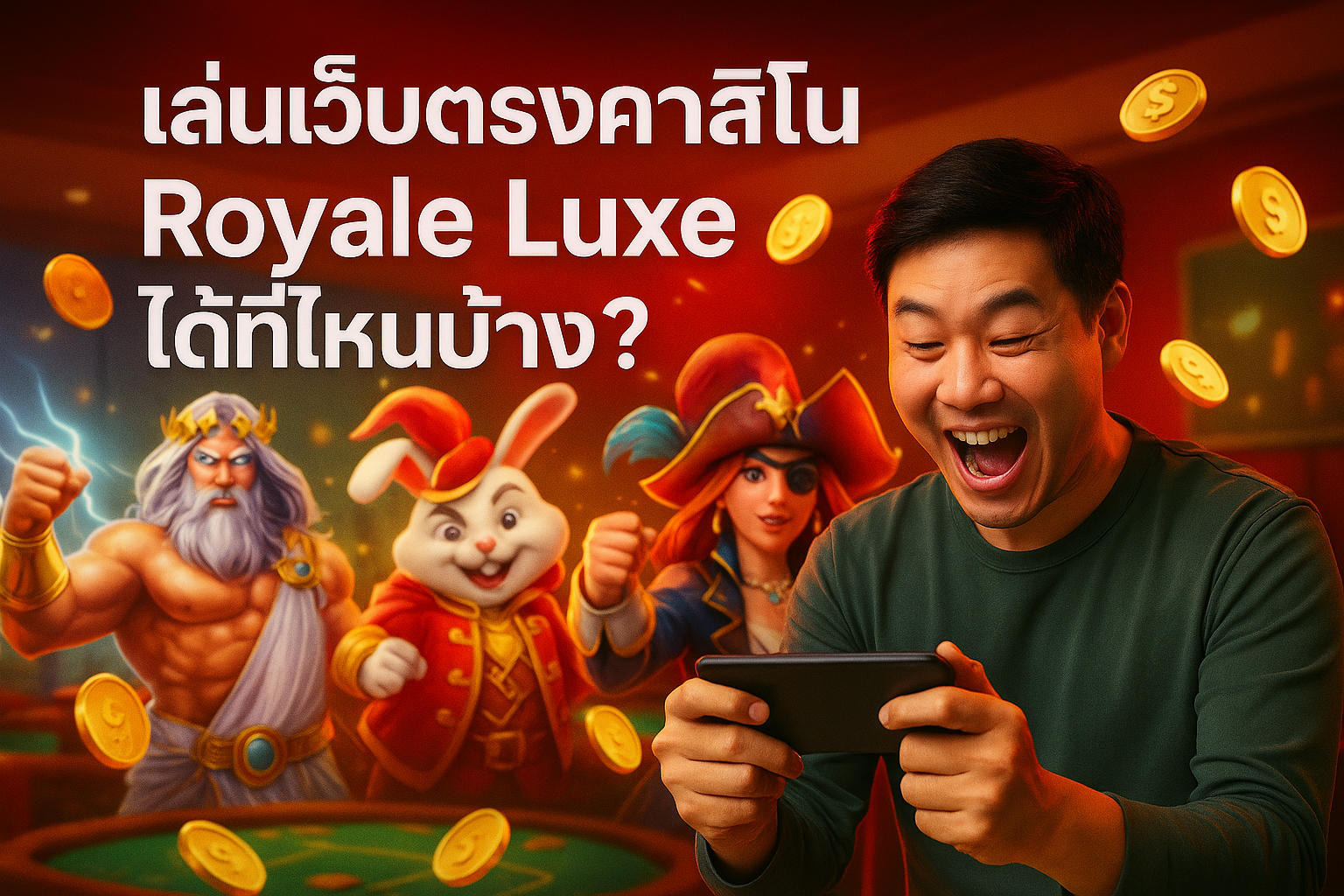 เล่นเว็บตรงคาสิโน Royale Luxe ได้ที่ไหนบ้าง?