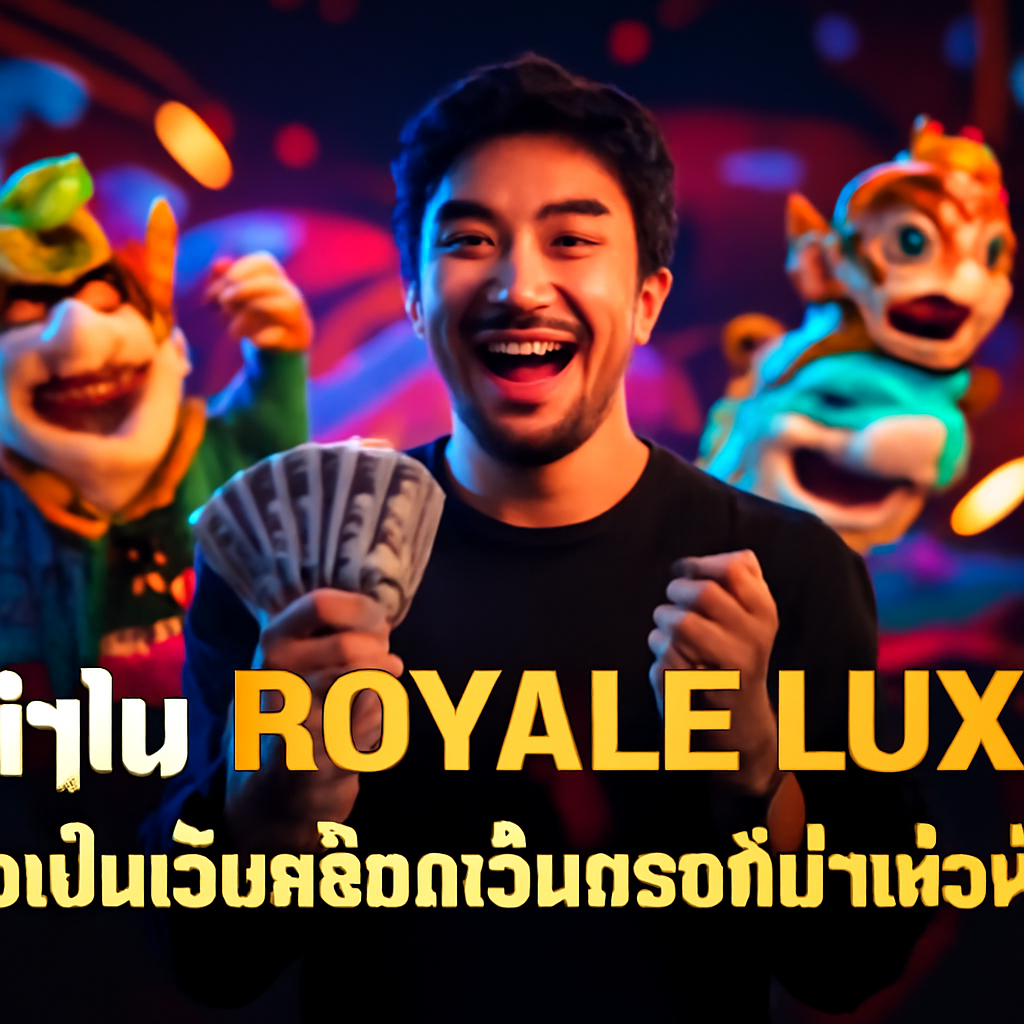 ทำไม ROYALE LUXE ถึงเป็นเว็บสล็อตเว็บตรงที่น่าเชื่อถือ