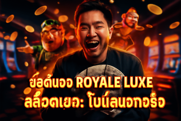ข้อดีของ ROYALE LUXE สล็อตเยอะ โบนัสแจกจริง